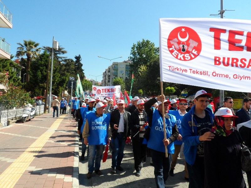 1 MAYIS ÇANAKKALE’DE COŞKUYLA KUTLANDI görseli