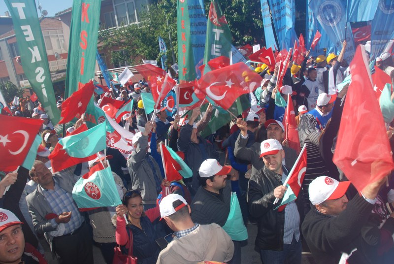 1 MAYIS ÇANAKKALE’DE COŞKUYLA KUTLANDI görseli