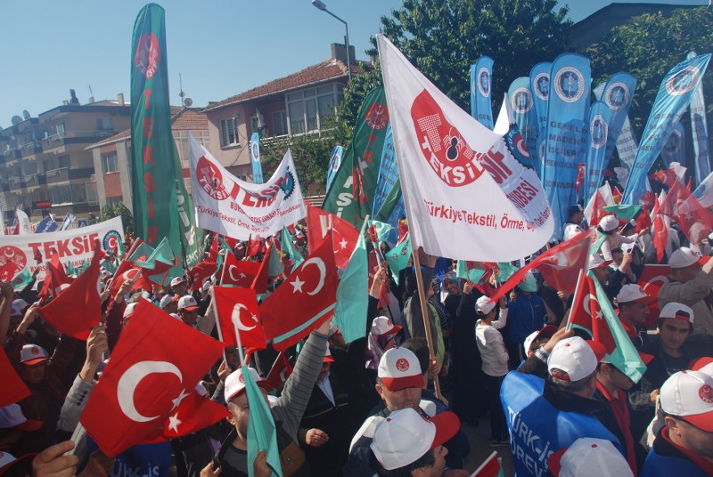 1 MAYIS ÇANAKKALE’DE COŞKUYLA KUTLANDI görseli