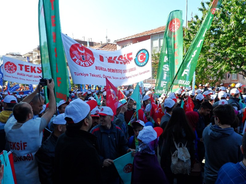 1 MAYIS ÇANAKKALE’DE COŞKUYLA KUTLANDI görseli