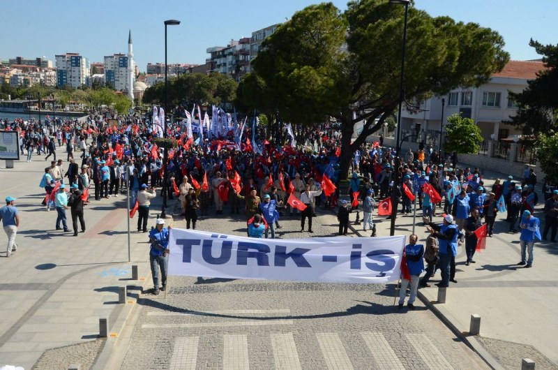 1 MAYIS ÇANAKKALE’DE COŞKUYLA KUTLANDI görseli