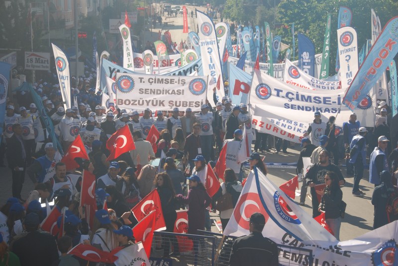 1 MAYIS ÇANAKKALE’DE COŞKUYLA KUTLANDI görseli
