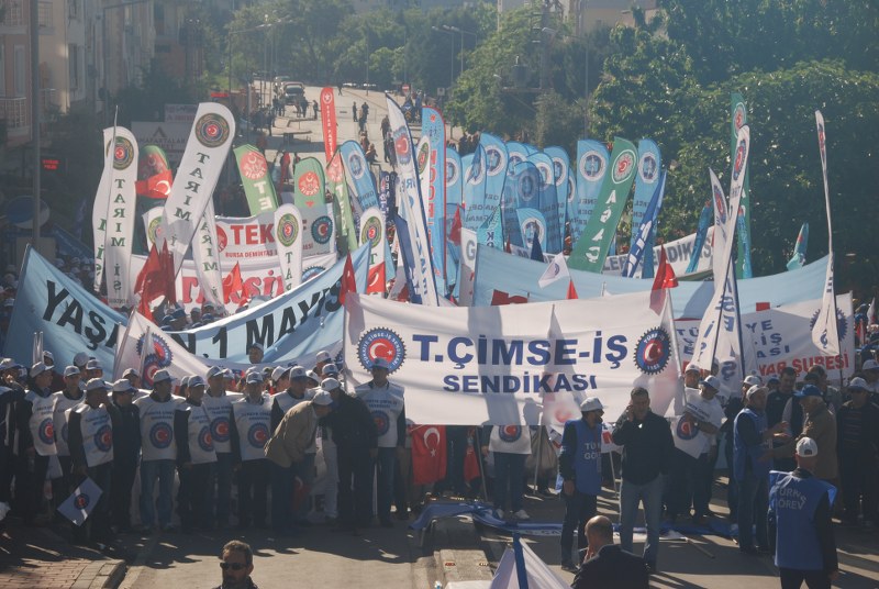 1 MAYIS ÇANAKKALE’DE COŞKUYLA KUTLANDI görseli