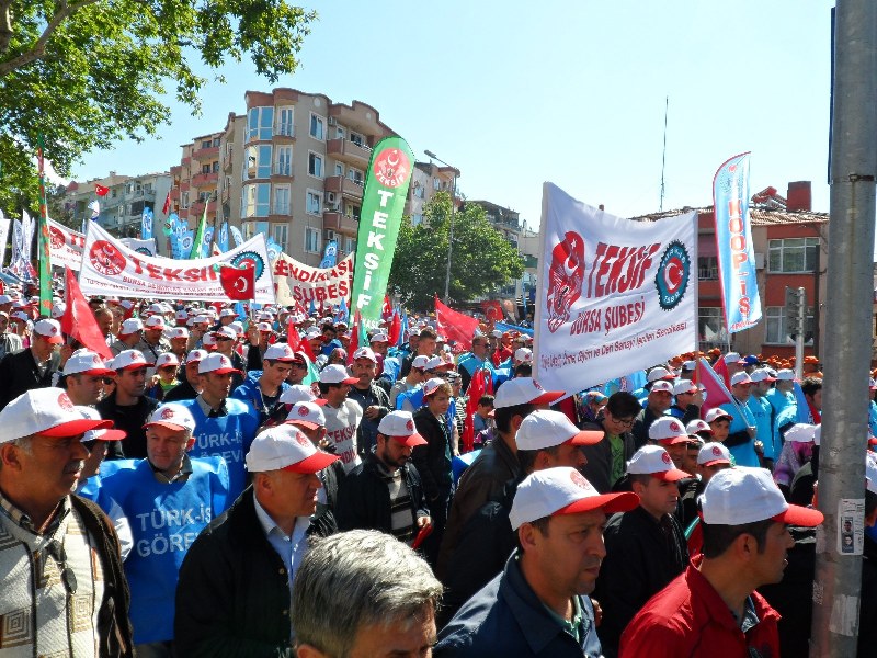 1 MAYIS ÇANAKKALE’DE COŞKUYLA KUTLANDI görseli