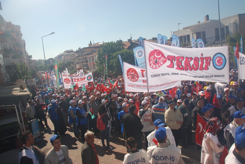 1 MAYIS ÇANAKKALE’DE COŞKUYLA KUTLANDI görseli
