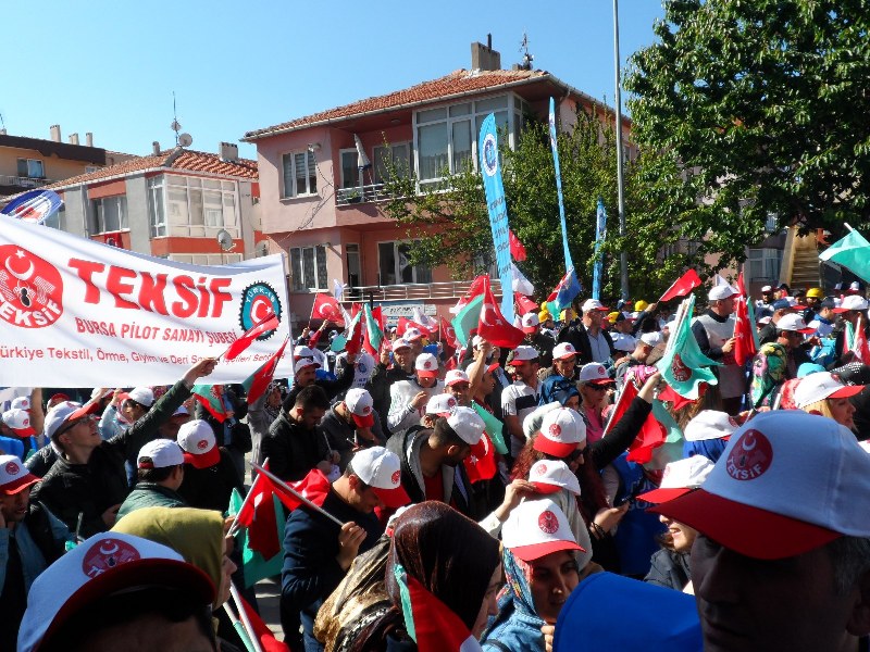 1 MAYIS ÇANAKKALE’DE COŞKUYLA KUTLANDI görseli