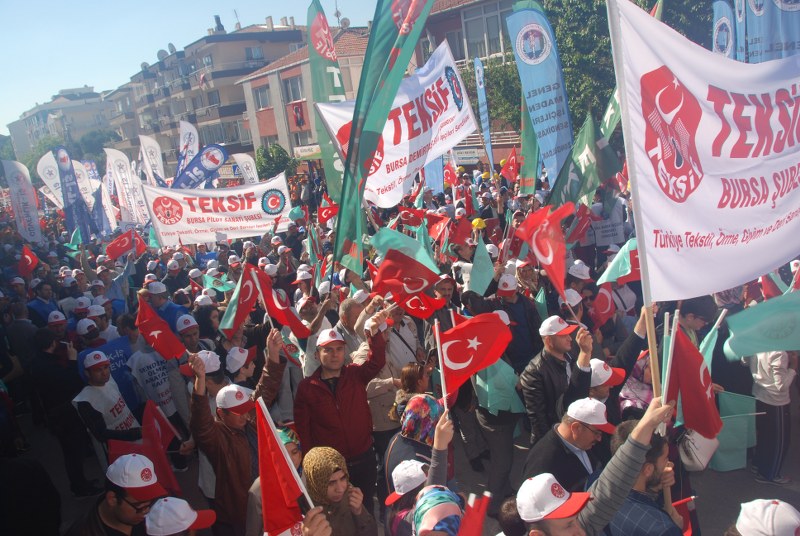 1 MAYIS ÇANAKKALE’DE COŞKUYLA KUTLANDI görseli