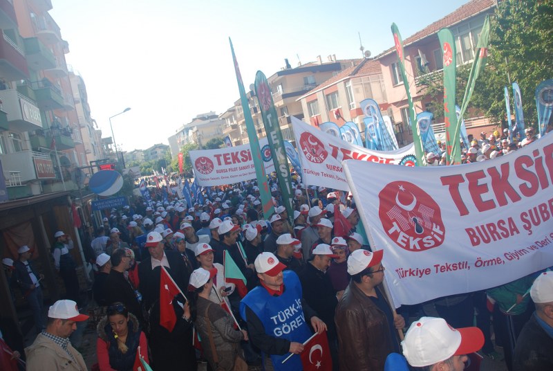 1 MAYIS ÇANAKKALE’DE COŞKUYLA KUTLANDI görseli