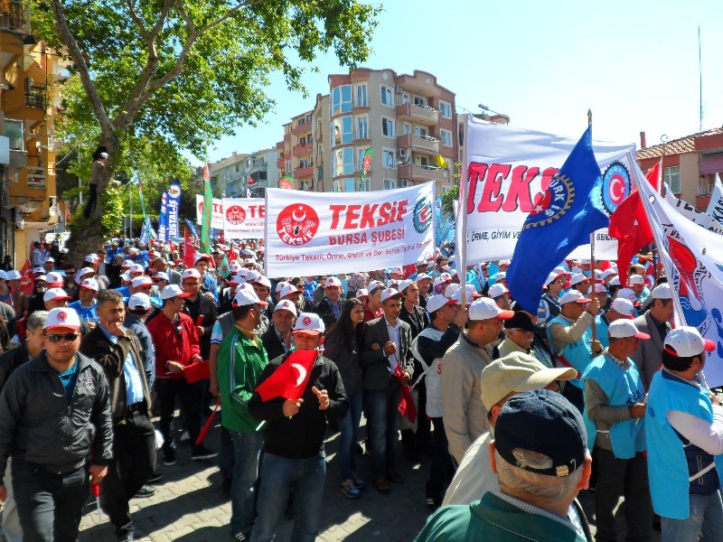 1 MAYIS ÇANAKKALE’DE COŞKUYLA KUTLANDI görseli