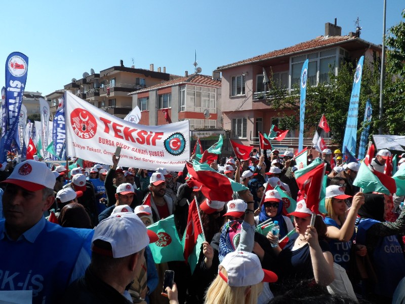 1 MAYIS ÇANAKKALE’DE COŞKUYLA KUTLANDI görseli