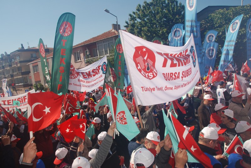 1 MAYIS ÇANAKKALE’DE COŞKUYLA KUTLANDI görseli