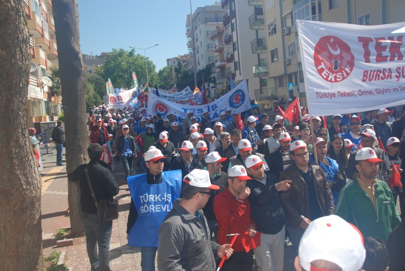 1 MAYIS ÇANAKKALE’DE COŞKUYLA KUTLANDI görseli