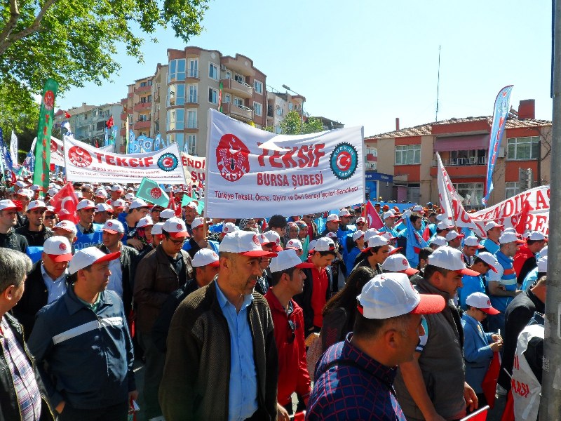 1 MAYIS ÇANAKKALE’DE COŞKUYLA KUTLANDI görseli