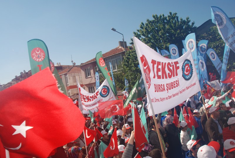 1 MAYIS ÇANAKKALE’DE COŞKUYLA KUTLANDI görseli