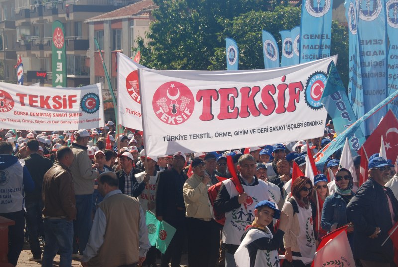 1 MAYIS ÇANAKKALE’DE COŞKUYLA KUTLANDI görseli