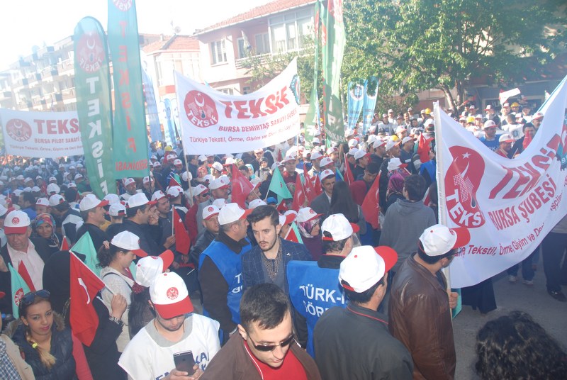 1 MAYIS ÇANAKKALE’DE COŞKUYLA KUTLANDI görseli