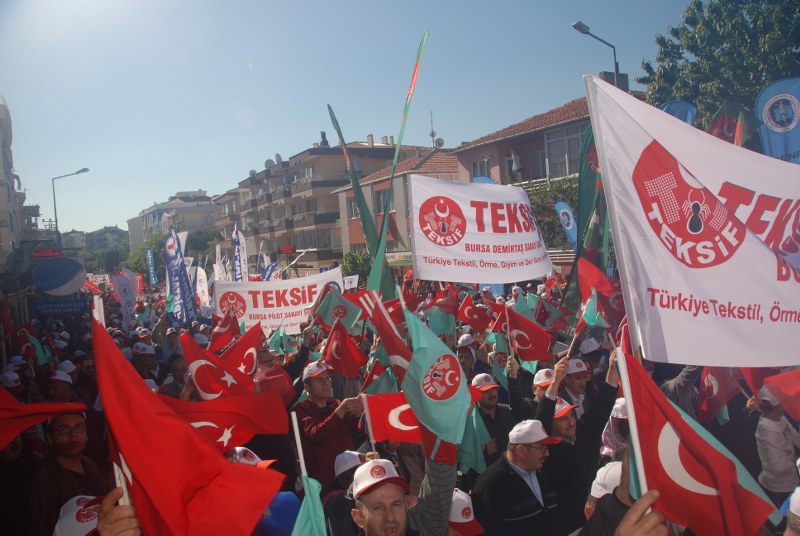 1 MAYIS ÇANAKKALE’DE COŞKUYLA KUTLANDI görseli