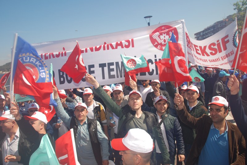 1 MAYIS ÇANAKKALE’DE COŞKUYLA KUTLANDI görseli