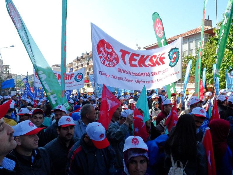 1 MAYIS ÇANAKKALE’DE COŞKUYLA KUTLANDI görseli