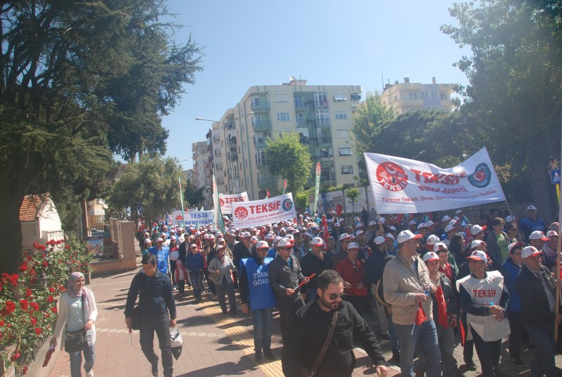 1 MAYIS ÇANAKKALE’DE COŞKUYLA KUTLANDI görseli