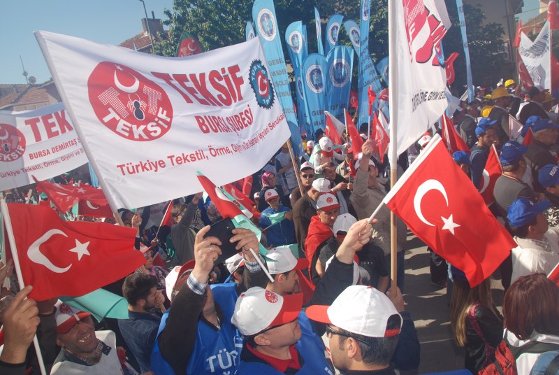 1 MAYIS ÇANAKKALE’DE COŞKUYLA KUTLANDI görseli