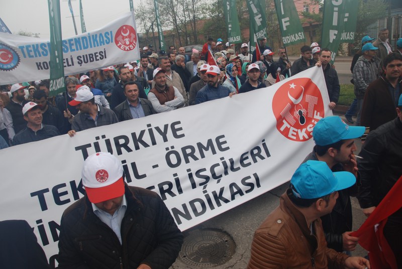 1 MAYIS COŞKUYLA KUTLANDI görseli