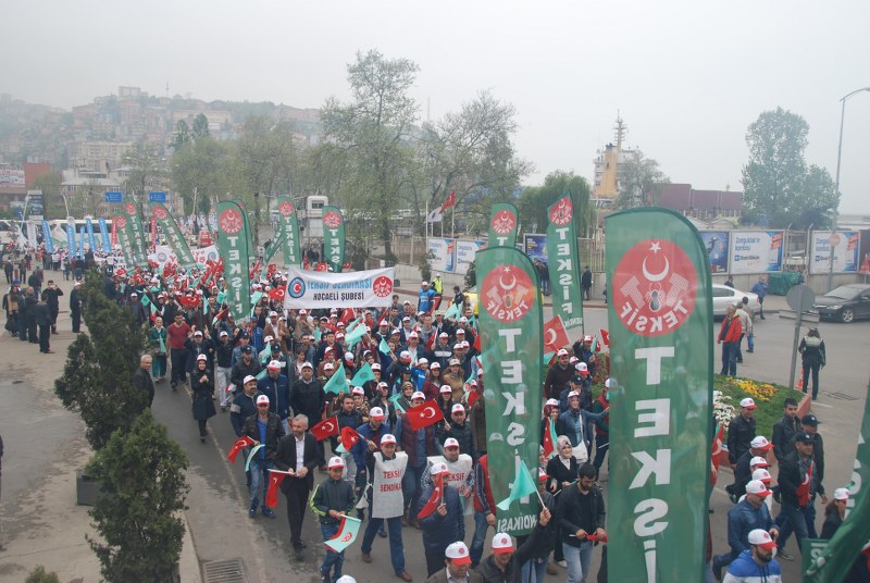 1 MAYIS COŞKUYLA KUTLANDI görseli