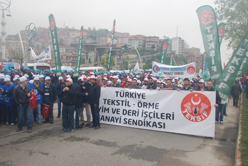 1 MAYIS COŞKUYLA KUTLANDI görseli