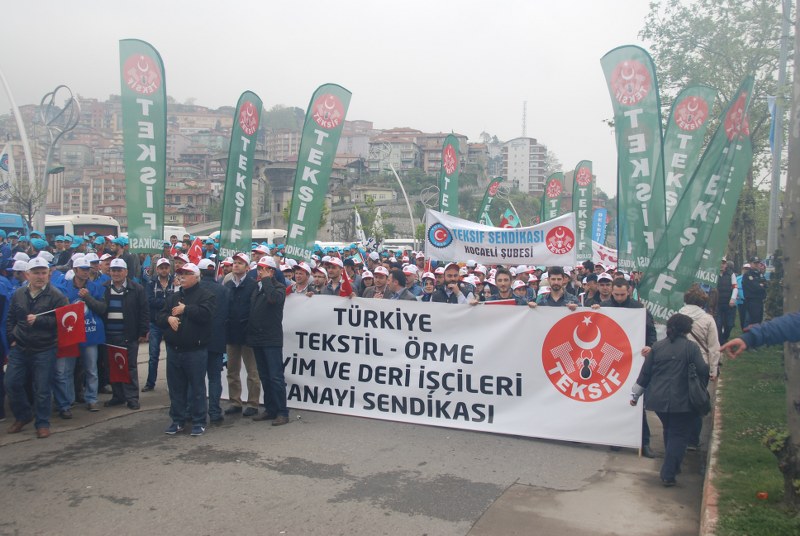 1 MAYIS COŞKUYLA KUTLANDI görseli