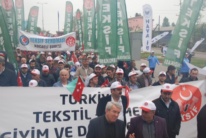 1 MAYIS COŞKUYLA KUTLANDI görseli