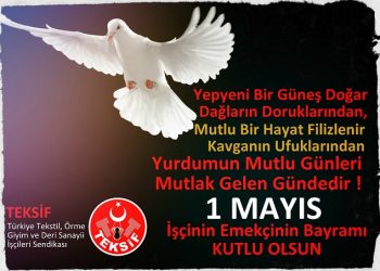 1 MAYIS KUTLU OLSUN