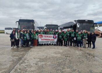 Çerkezköy Şube 1 Mayıs Kutlaması