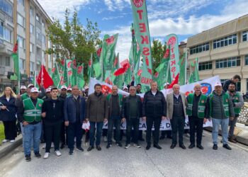 Çorlu Şube 1 Mayıs Kutlaması